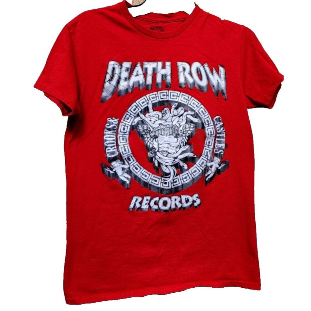 Death Row Records Crooks and Castles Red Size Small Vintage 2002